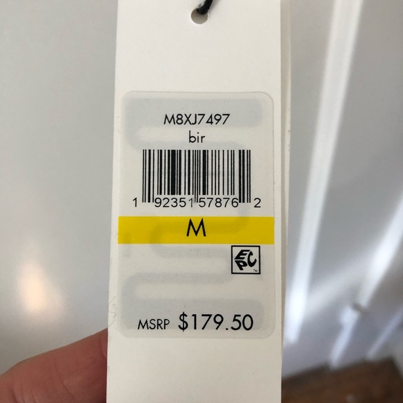 Calvin Klein White/Cream Puffer Jacket - Picture 5 of 5